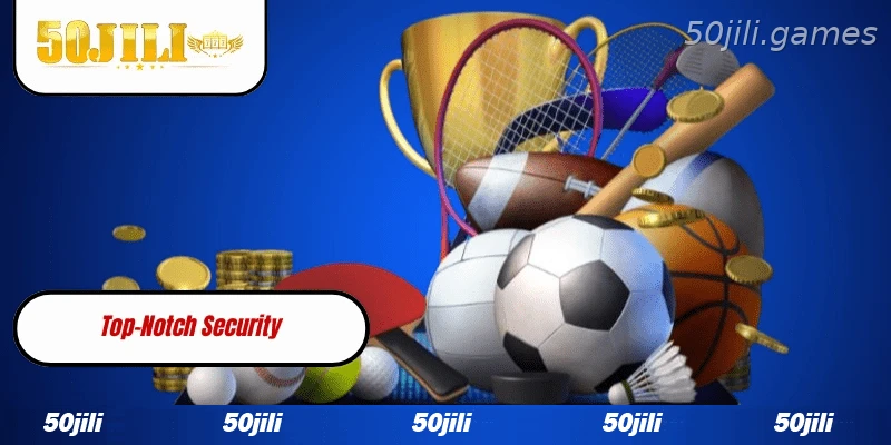 Secure sportsbook environment at 50JILI