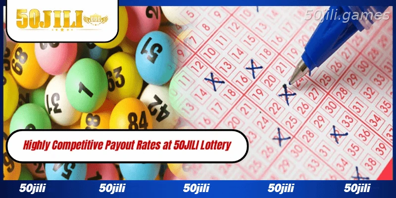 Lottery payout systems at 50JILI