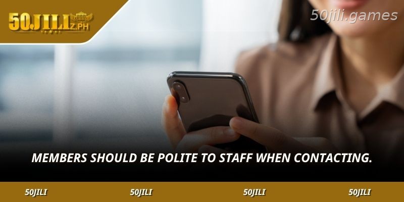 Communicate respectfully with customer service