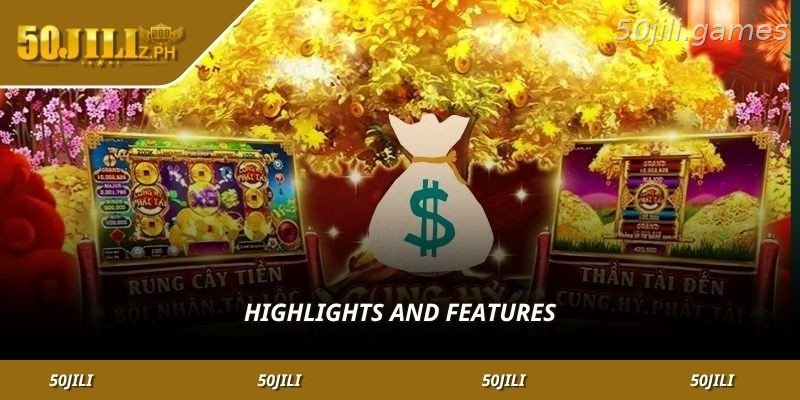 Main attractions and highlights of the slot game