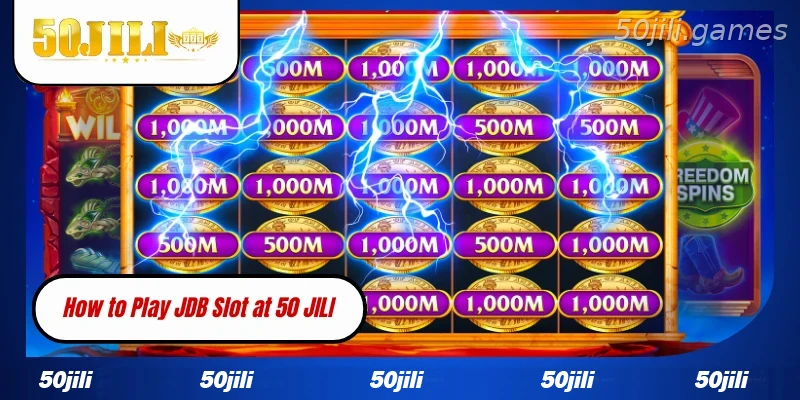 How to start playing JDB Slot at 50JILI