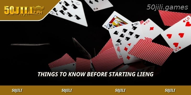 Basic rules for playing Lieng online