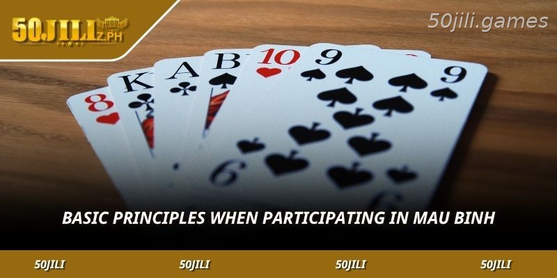 Basic rules of Mau Binh
