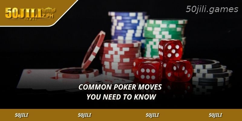 Common Poker actions every beginner should know