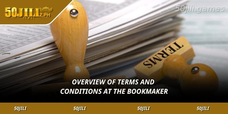 Overview of the 50JILI terms and conditions policy