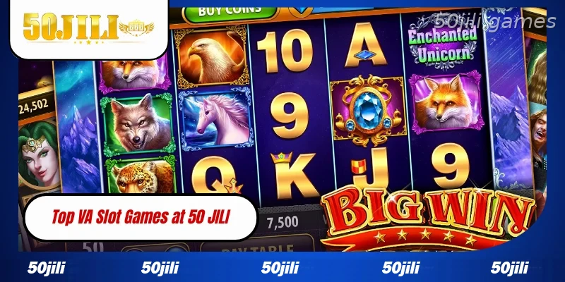 Popular VA Slot games available at 50JILI